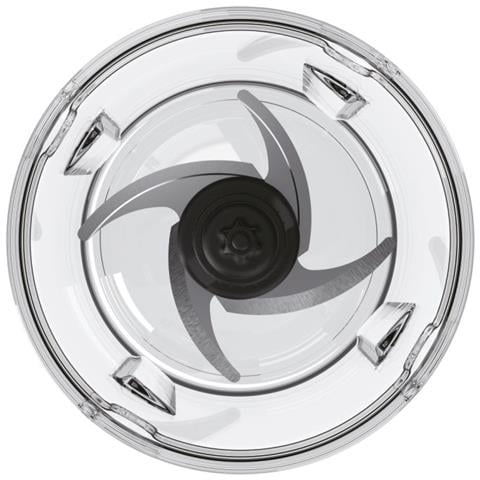 Tritatutto I-Master Serie 5 Nero, 4 lame in acciaio inox, 2 livelli di velocità, Ciotola in vetro 0,5 L - Foto 3