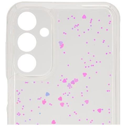 Silicone Glitter Back Cover Case Samsung Galaxy A15 4g (a155f) / A15 5g (a156b) Light Pink - Foto 2