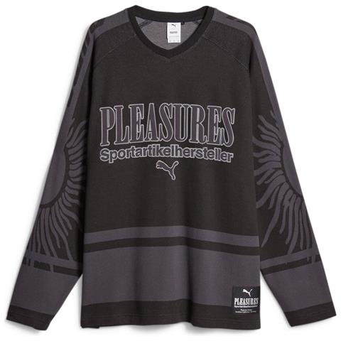 X Pleasures Hockey Jersey 62131701, Uomini, Nero, S - Foto 2