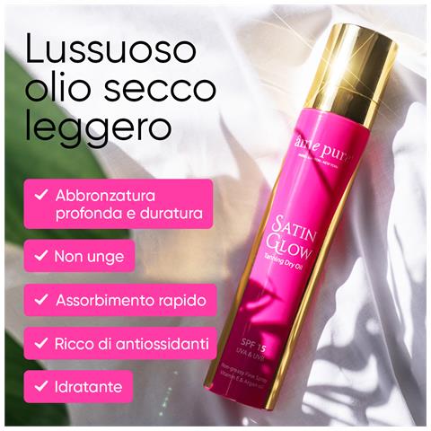 Brillo Di Seta | Olio Abbronzante Secco Con Protezione Solare Spf 15 - Foto 2