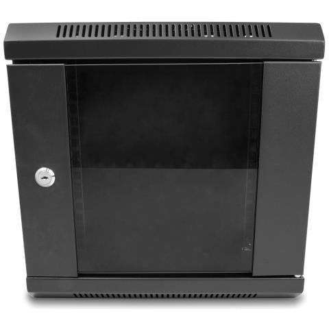 Armadio di rete da 10? con anta in vetro 6U nero - Foto 5