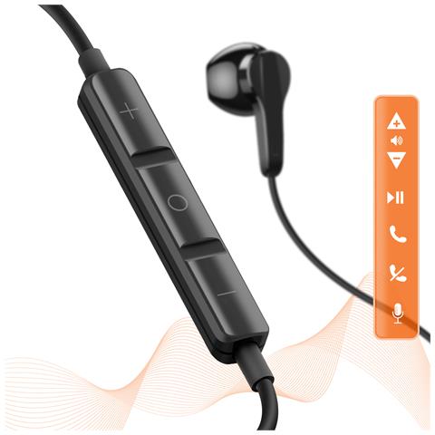 Auricolari Usb-c Magnetici Con Microfono E Tasti Di Controllo, Nero - Foto 5