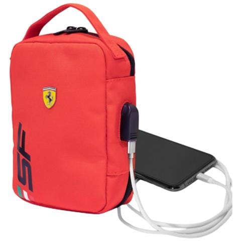 Valigia Da Viaggio Compatta Modello Sf, Rosso - Foto 2