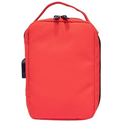 Valigia Da Viaggio Compatta Modello Sf, Rosso - Foto 3