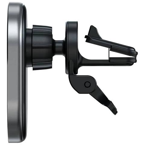 Caricabatterie Da Auto Magnetico Senza Fili Per Smartphone Qi2, Grigio - Foto 2