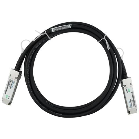 20G-DACP-QSFP1SFPDD1M-BL cavo InfiniBand e in fibra ottica 1 m QSFP DAC Nero - Foto 1