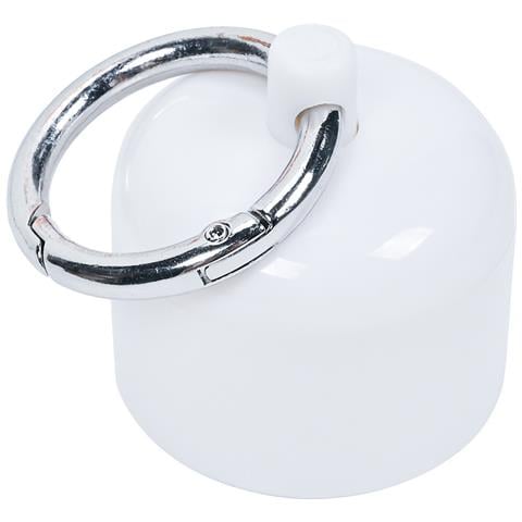 Portagioielli Portatile Con Portachiavi White - Foto 1