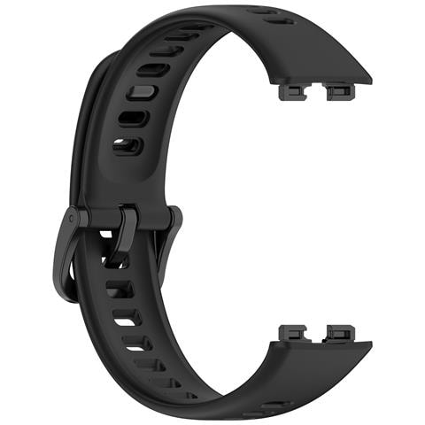 Cinturino Ufficiale In Silicone Per Huawei Band 10/9/8 Black - Foto 4