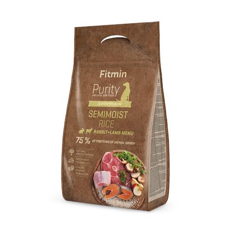 PURITY RICE SEMIMOIST RABBIT&LAMB 0.8kg 4 kg Adulto Coniglio, Riso - Foto 1