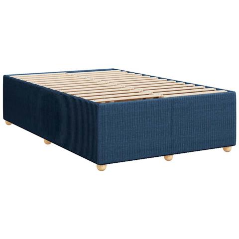 Giroletto a Molle con Materasso Blu 120x190 cm in Tessuto - Foto 9