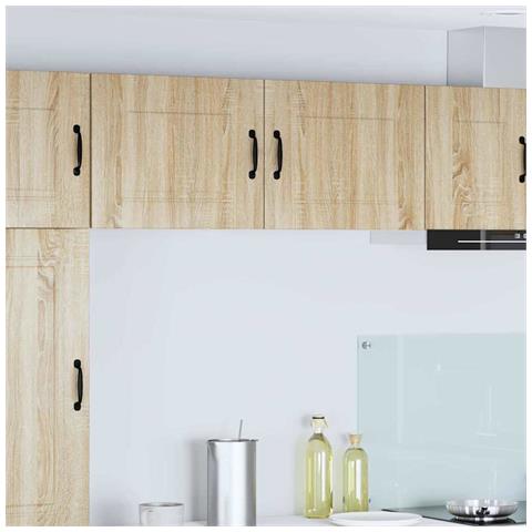 Pensile cucina con porta 2 pcs Rovere Sonoma 50 x 31 x 40 cm - Foto 2