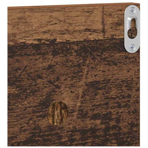 Scaffali da parete 4 pcs Legno vecchio 80 x 11,5 x 18 cm - Foto 9