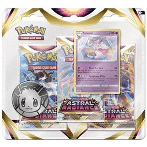 Pokemon Astral Radiance: Sylveon 3-pack Blister - Foto 1
