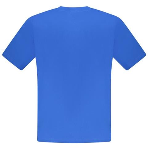 MAGLIETTA A MANICHE CORTE DA UOMO BLU - Colore: Blu, Taglia: 2XL - Foto 2