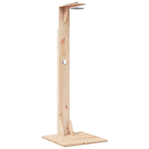 Doccia da esterno 214,5 cm Naturale - Foto 1