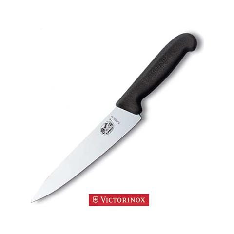 Victorinox V-5.20 03.19 Coltello Da Intaglio Fibrox, Acciaio Inossidabile, Nero - Foto 2