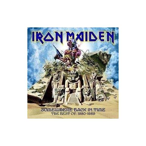 Cd Iron Maiden - Somewhere Back In Time - Foto 2