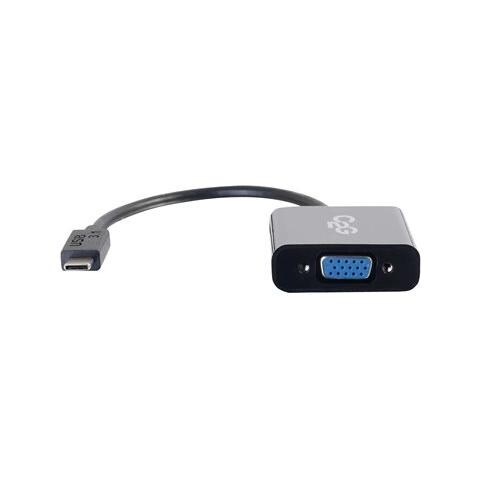 USB3.1-C / VGA, USB3.1-C, VGA, Maschio / femmina, Nero, 1920 x 1200 Pixels, 0 - 50 °C - Foto 1
