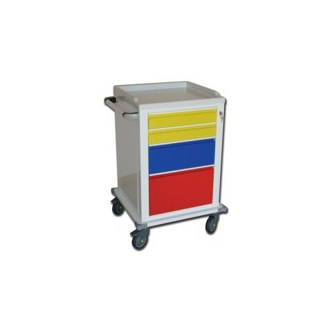 Modular Trolley - Painted Steel - 2+1+1 Drawers - Foto 2