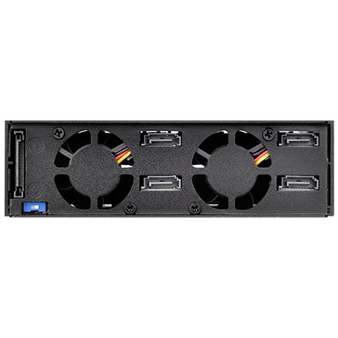 SST-FS204B 5,25 Zoll Hot-Swap für 4x 2,5 Zoll HDD / SS - Foto 2