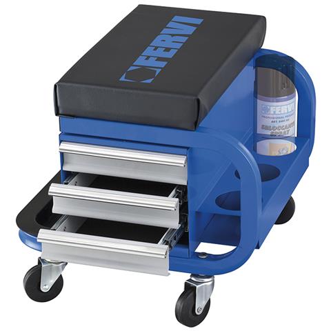 Sgabello Con 3 Cassetti Art. 0645 / cc - Foto 2