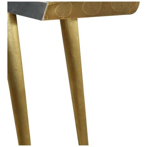 Scrivania Aviator In Stile Vintage Aeronautico 120x60x76cm - Foto 2