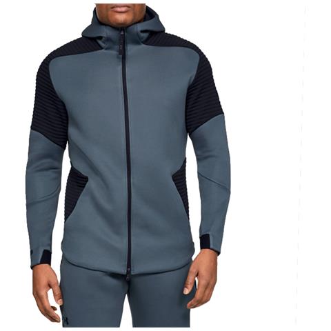 Unstoppable Move Fullzip Hoodie 1320705-073, Uomo, Grigio, Felpa, Numero: Xxl - Foto 1