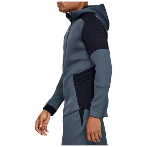 Unstoppable Move Fullzip Hoodie 1320705-073, Uomo, Grigio, Felpa, Numero: Xxl - Foto 2