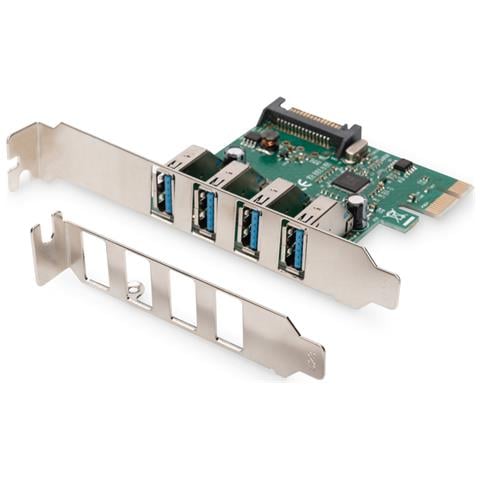 Scheda di Interfaccia e Adattatore DS302211 4 Porte USB 3.0   - Foto 1