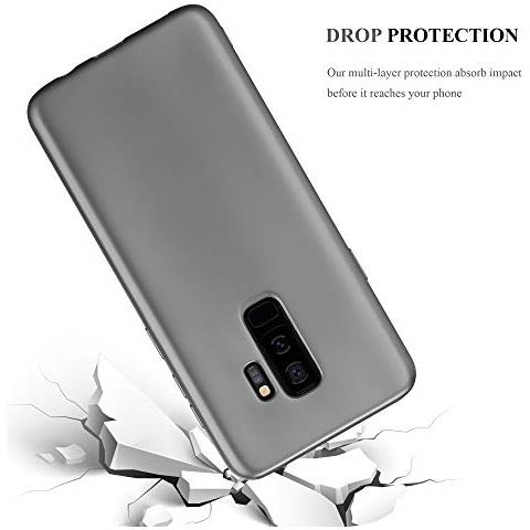 Cadorabo Custodia Compatibile Con Samsung Galaxy S9 Plus In Grigio Metallico - Coperchio Protettivo In Silicone Tpu Flessibile - Foto 2