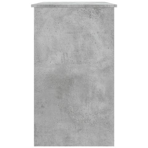 Scrivania Grigio Cemento 90x45x76 cm in Legno Multistrato - Foto 8