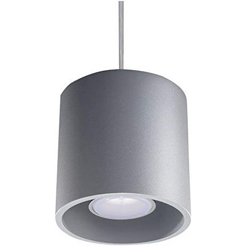 Orbis 1 - Lampada A Sospensione, In Alluminio, Colore: Grigio - Foto 1