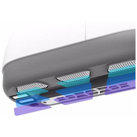 Aspirapolvere / Sanificatore Materassi con Lampada UV a Batteria Ricaricabile Potenza 110 Watt Capacità 0,35 Litri Autonomia 20 Minuti Sterilizzazione del 99,99% - Foto 4