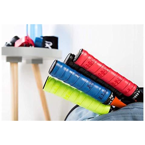 Sostituzione Racchetta Pu Grip - Tennis Squash Badminton Racquetball Grip Di Ricambio (non Sottile Overgrip) (nero 1 Grip)  - Foto 2