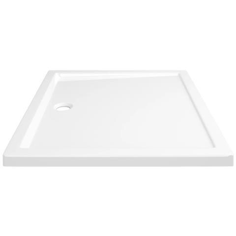 Piatto Doccia in ABS Rettangolare Bianco 80x90 cm - Foto 6