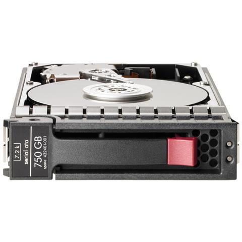 Hewlett Packard Enterprise 750GB hot-plug SATA HDD, SATA, HDD, ProLiant DL160 G5, ProLiant DL165 G5, ProLiant DL180 G5, ProLiant DL180 G6, ProLiant DL180 G6, ProLi - Foto 1