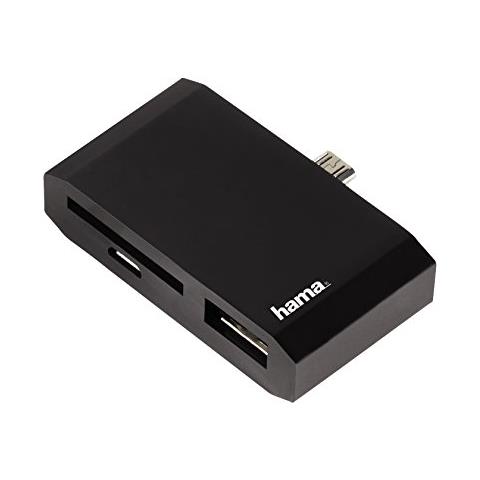 123582 Micro-USB Nero lettore di schede - Foto 1