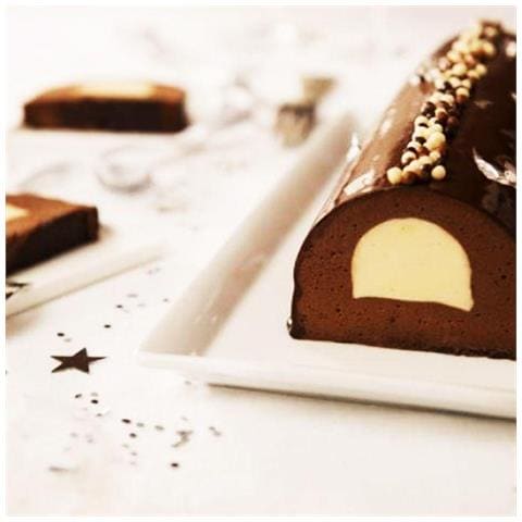 Stampo Ceppo Di Natale + Inserto - Foto 1