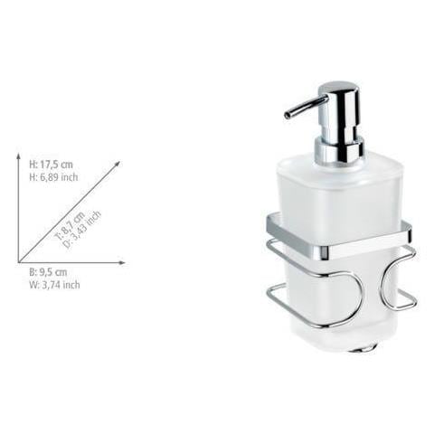 Dispenser Di Sapone Premium, Acciaio Inox - 355 Ml, Venko - Foto 3