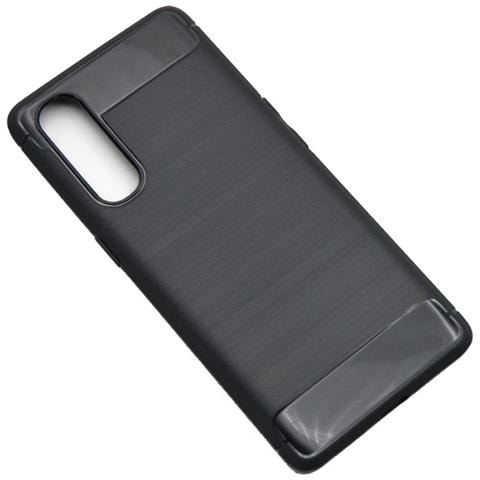 Maxy Custodia B-case Tpu Silicone Cover Case Per Oppo Reno3 Pro 5g Carbon Metal Black - Foto 1
