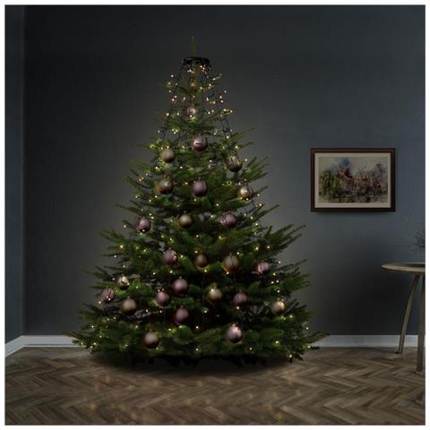 Stringa Luminosa Per Albero Da 400 Led Con Anello - Con Timer E Funzione Di Memoria, 8 Modalitãƒâ Di Illuminazione, 24 - Foto 3