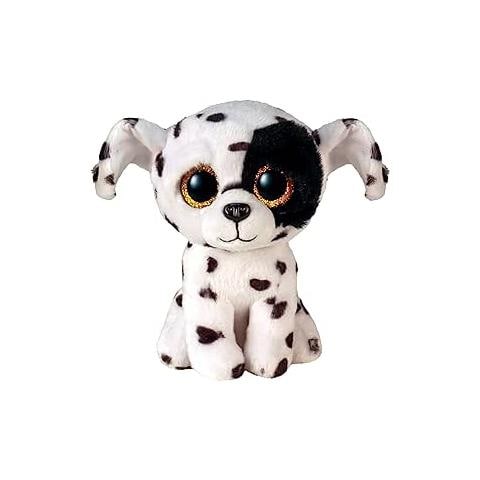 Peluche Beanie Boos Cane Dalmata Luther 15 Cm Bianco e Nero - Foto 1