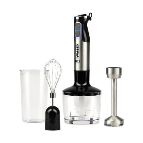 Frullatore ad immersione G20143i 3in1 Potenza 1000W 4 Lame 8 velocità Colore Nero - Foto 1