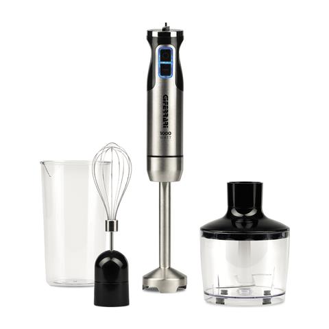 Frullatore ad immersione G20143i 3in1 Potenza 1000W 4 Lame 8 velocità Colore Nero - Foto 2