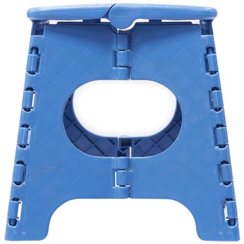 Tb-027-a Sgabello Pieghevole Multiuso, 27 Cm Di Altezza, Blu - Foto 3