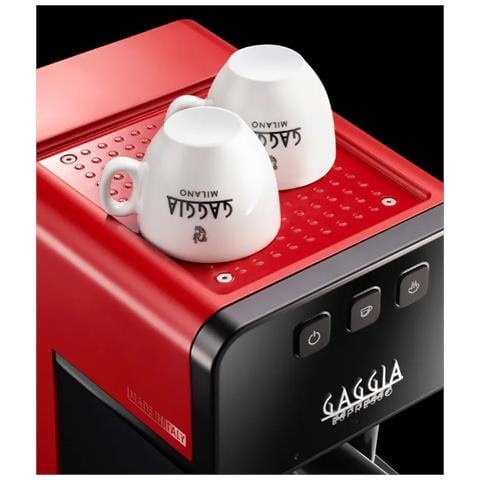 Macchina da Caffè Espresso Manuale Espresso Style Red EG2111/03 Serbatoio 1.2 Lt. Potenza 1900 Watt Colore Rosso - Foto 4