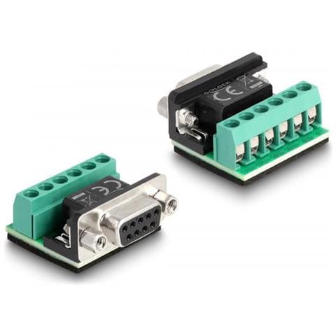 63465 Cavo Seriale Nero, Trasparente 1,8 M Usb Tipo A Db-9 - Foto 2