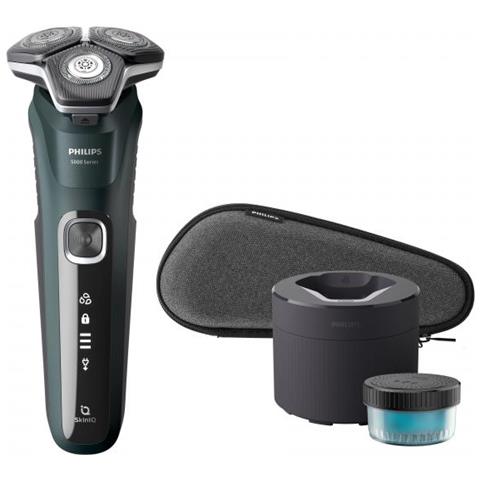 Shaver Series 5000 S5884/50 Rasoio Elettrico Rotazione Trimmer Nero, Verde - Foto 1