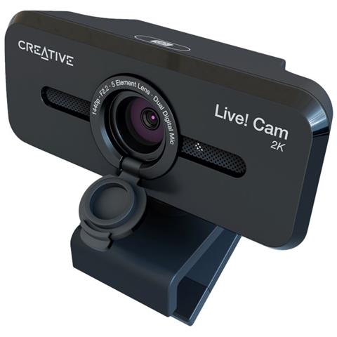 Creative Live! Cam Sync V3 webcam 5 MP 2560 x 1440 Pixel USB 2.0 Nero - Foto 1