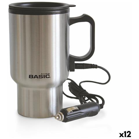 Tazza Mug Elettrica Argentato 400 Ml (12 Unità) - Foto 1